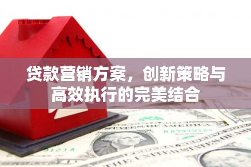 和林格尔贷款营销方案，创新策略与高效执行的完美结合