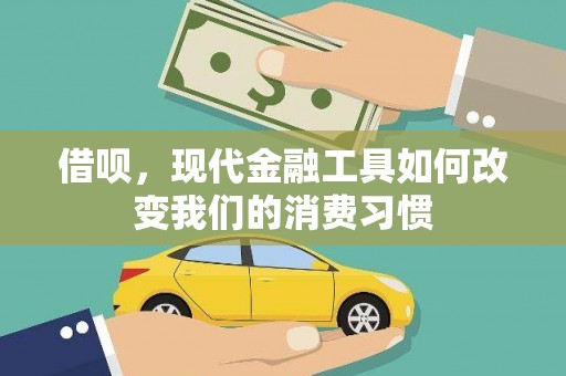 和林格尔借呗，现代金融工具如何改变我们的消费习惯