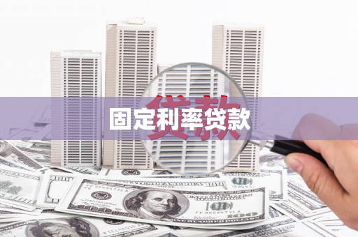 和林格尔固定利率贷款