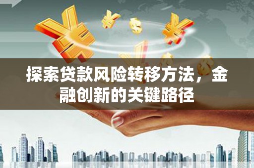 和林格尔探索贷款风险转移方法，金融创新的关键路径