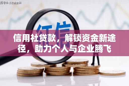 和林格尔信用社贷款，解锁资金新途径，助力个人与企业腾飞
