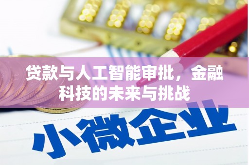 和林格尔贷款与人工智能审批，金融科技的未来与挑战