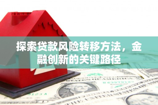 和林格尔探索贷款风险转移方法，金融创新的关键路径