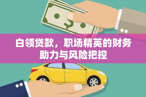 和林格尔白领贷款，职场精英的财务助力与风险把控