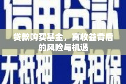 和林格尔贷款购买基金，高收益背后的风险与机遇